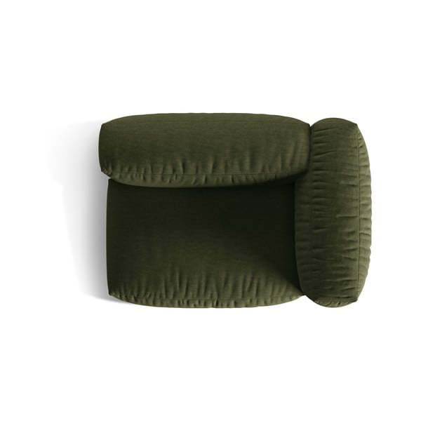 Зелен модул за диван (десен ъгъл) Martina – Micadoni Home-image-3
