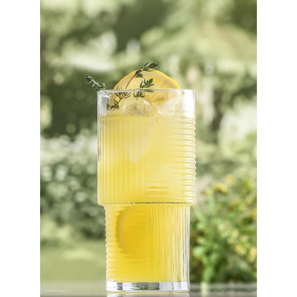 Стъклени чаши в комплект от 6 бр. 400 ml – Hermia-image-2