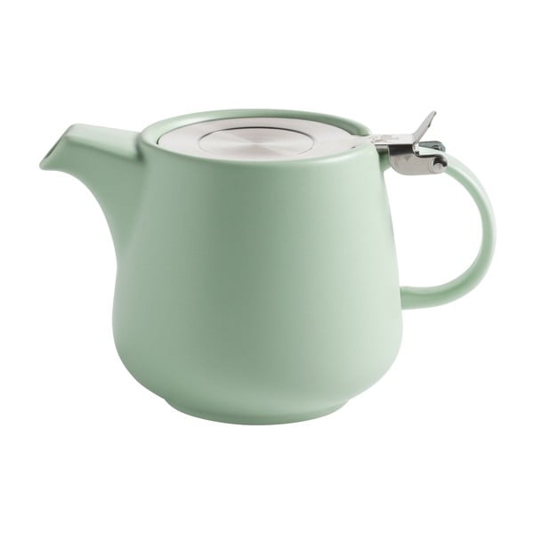 Зелен керамичен чайник с цедка Maxwell & Williams Tint, 600 ml - Maxwell & Williams