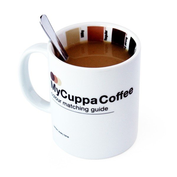 Hrnek se vzorníkem Suck UK My Cuppa Coffee