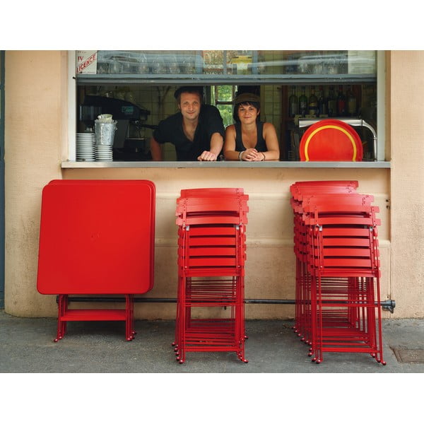 Sada 2 hnědých skládacích židlí Fermob Bistro-image-2