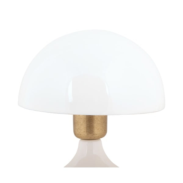 Бяла настолна лампа с метален абажур (височина 23 cm) Binc – Leitmotiv-image-2