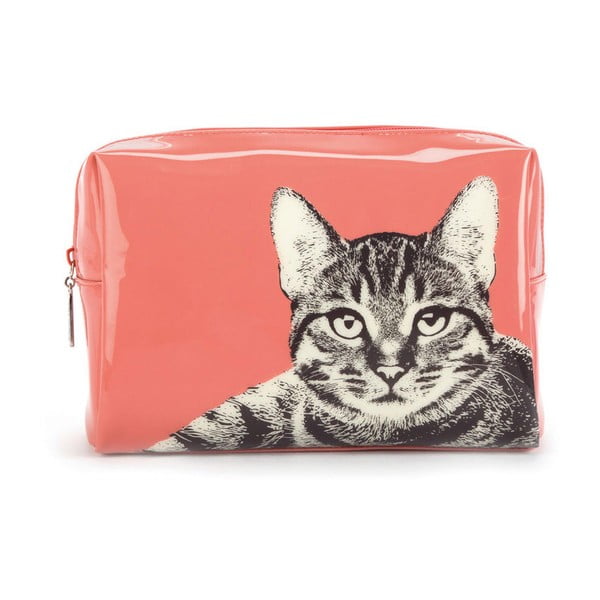 Velká kosmetická taška Catseye London Etching Cat