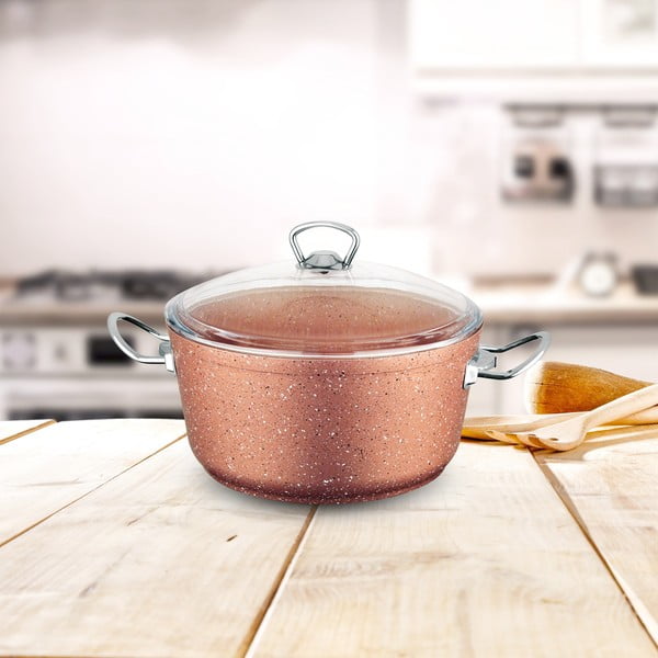 Алуминиев съд с капак 2,75 л Classic - Güral Porselen-image-1