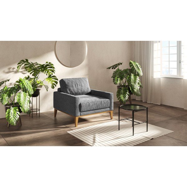 Светлосиво кресло Musso - MESONICA-image-1