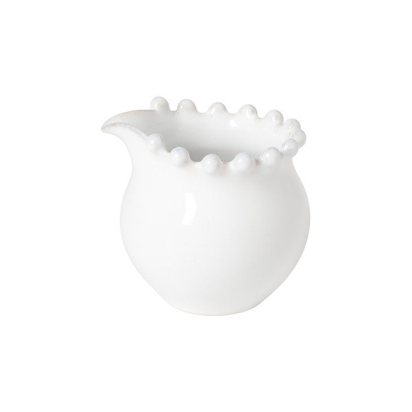 Бяла глинена кана за мляко 100 ml Pearl – Costa Nova