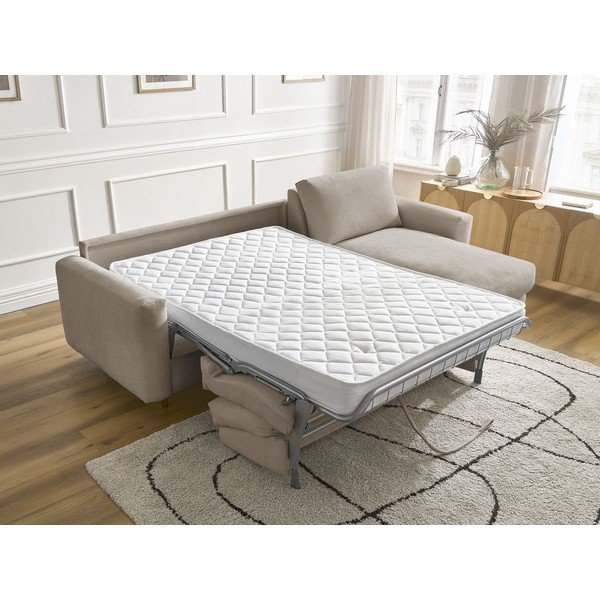 Кафяво-сив ъглов диван Nouveau Cocoone – Bobochic Paris-image-1