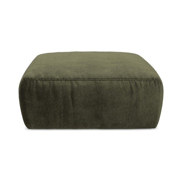 Зелена шенилова табуретка Kuki – Makamii