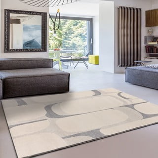 Килим в светлосив и кремав цвят 160x230 cm Porto – Universal