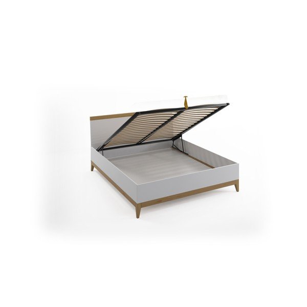 Двойно легло от масивна борова дървесина SKANDICA Livia BC, 140 x 200 cm - Skandica-image-3