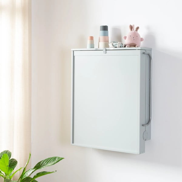 Зелено сива висяща маса за преповиване Roba style - Roba-image-4