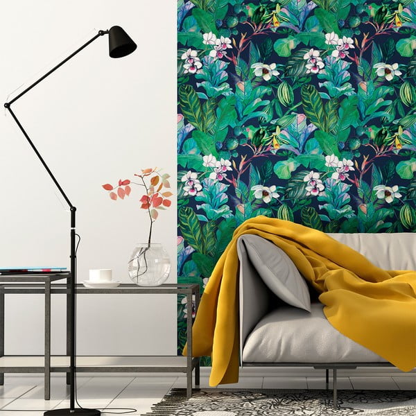 Декоративен стикер за стена Cartegana, 60 x 60 cm - Ambiance