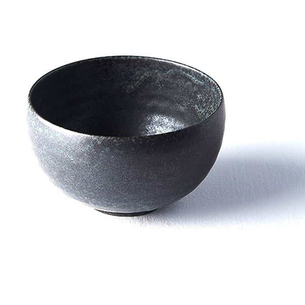 Черна малка керамична купа, ø 13 cm BB - MIJ