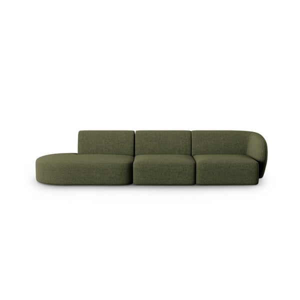 Зелен диван 302 cm Shane – Micadoni Home