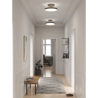 Черно LED осветително тяло за таван с метален абажур ø 43 cm Asteria Up - UMAGE