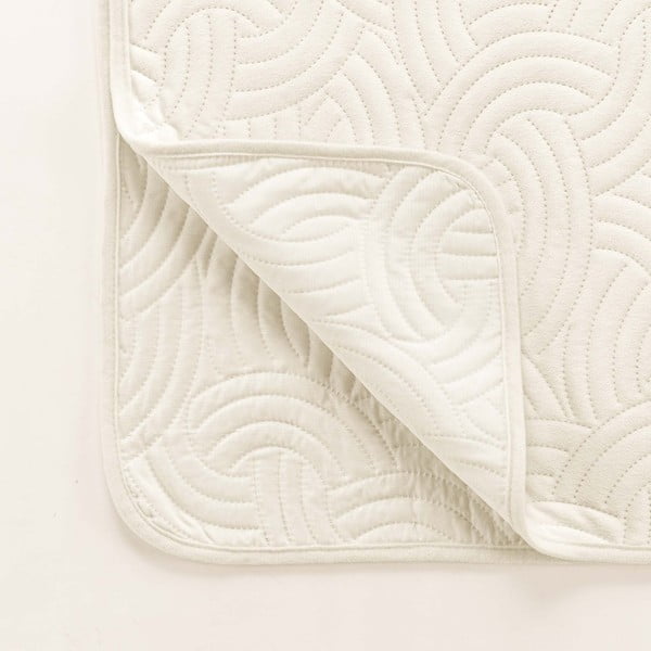 Бежово покривало за легло 220x240 cm Solange – douceur d'intérieur-image-3