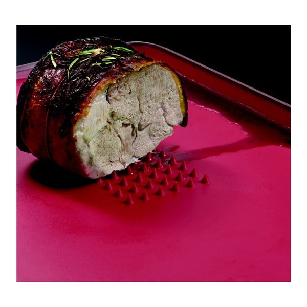 Червена многофункционална дъска за рязане Cut&Carve - Joseph Joseph-image-3