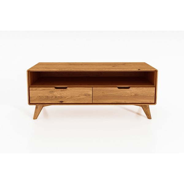 Масичка за телевизор от дъб 120x48 cm Greg - The Beds-image-2