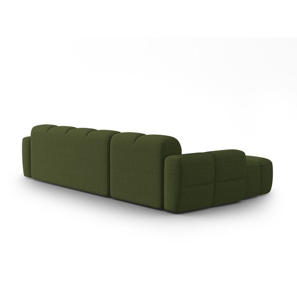 Зелен ъглов диван Lisa – Micadoni Home-image-4