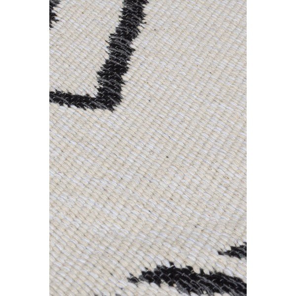 Черно-бял килим 120x170 cm Edie - Flair Rugs-image-2