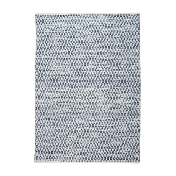 Vlněný koberec Bedford Blue, 160x230 cm
