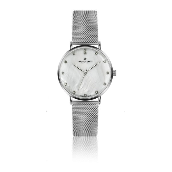 Дамски часовник с каишка от неръждаема стомана в сребрист цвят Kartulio - Frederic Graff