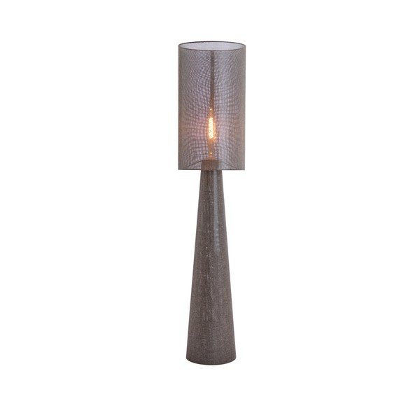 Кафява подова лампа с текстилен абажур (височина 180 cm) Micky – Light & Living-image-3
