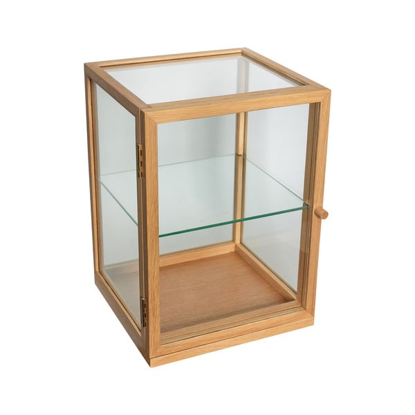 Витрина от декор от дъб  в естествен цвят 30x42x30 cm Poetic – Hübsch-image-2