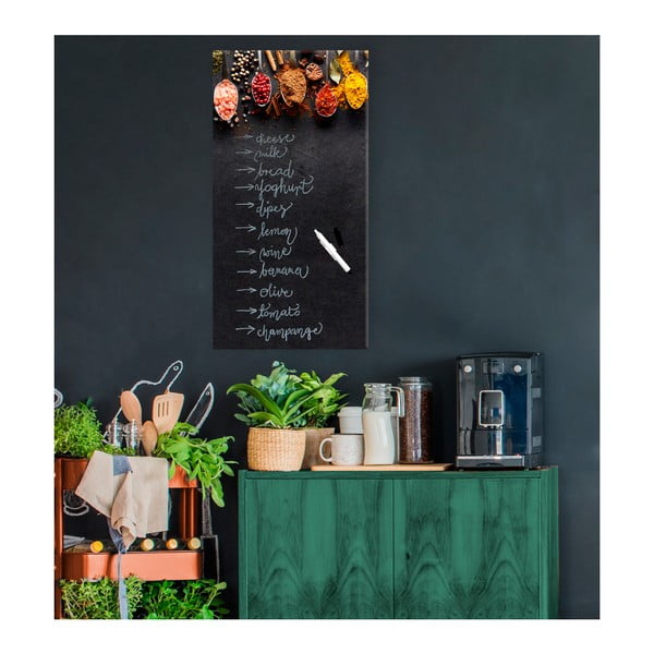 Магнитна дъска Styler Dark Spoons, 30 x 60 c-image-1