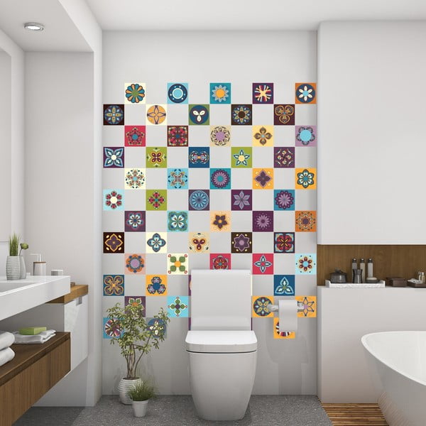 Комплект от 60 стикера Azulejos Alicante - Ambiance-image-3