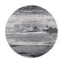 Сив миещ се кръгъл килим ø 80 cm - Vitaus