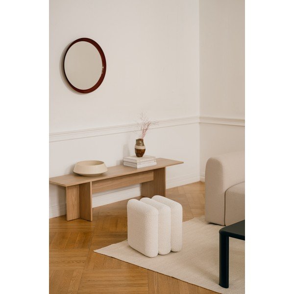 Бежова табуретка от прежда с примки от букле Radd – noo.ma-image-1