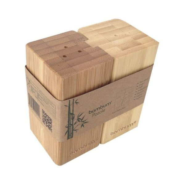 Бамбукова солница и пиперница Pozole - Bambum-image-3
