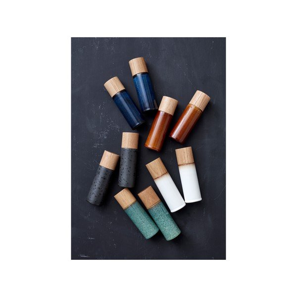 Зелен керамичен комплект от мелнички за сол и пипер 2 бр. Gastro Green – Bitz-image-2