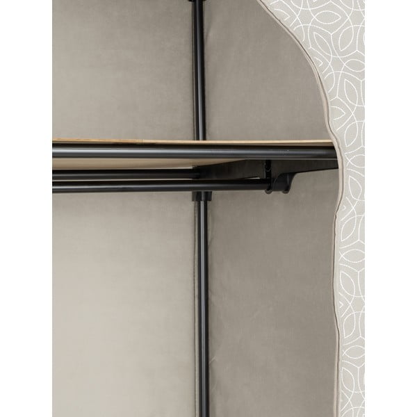 Бежов текстилен гардероб 90x160 cm Balance – Wenko-image-2