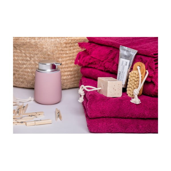 Комплект от 6 червени кърпи и 2 кърпи за баня от 100% памук - Bonami Selection-image-4