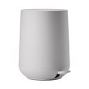 Светлосиво пластмасово кошче за боклук с педал 5 l Nova – Zone