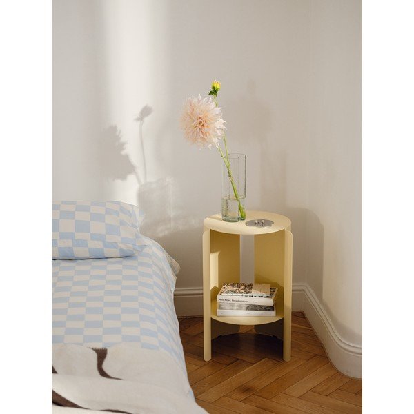 Стоманена кръгла странична масичка ø 32 cm Wa – noo.ma-image-1