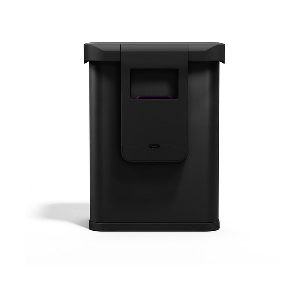 Черно безконтактно стоманено кошче за боклук 58 l Sensor – simplehuman-image-3