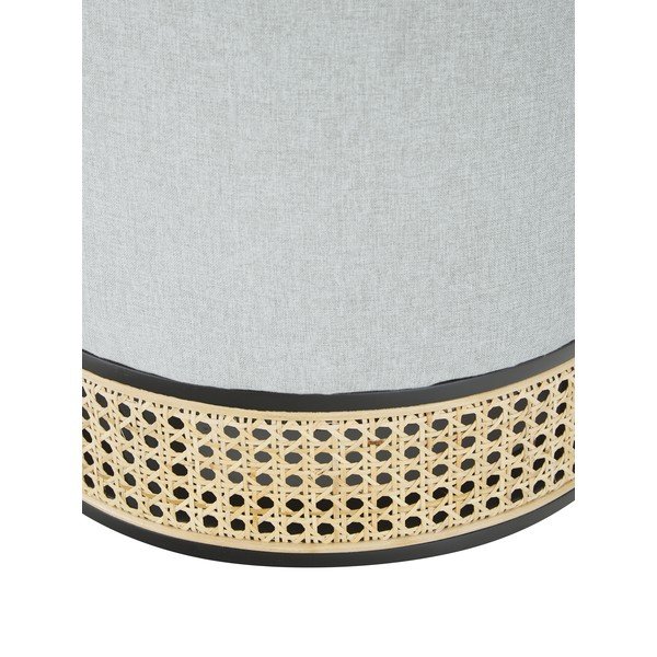 Светлосив пуф Mara - Westwing Collection-image-2