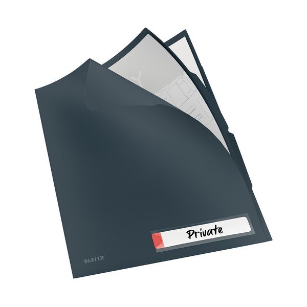 Офис папки за сортиране в сив цвят , A4 Cosy - Leitz-image-2