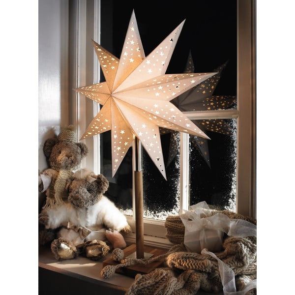 Бяла коледна светлинна украса Solvalla – Markslöjd-image-1