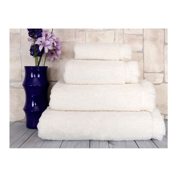 Bílý ručník Irya Home Superior, 30x50 cm