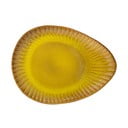 Жълта керамична чиния за сервиране , 34 x 25,5 cm Cala - Bloomingville