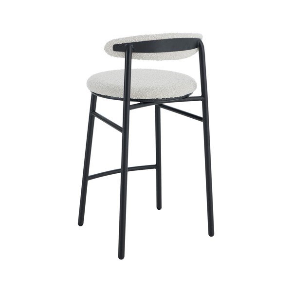 Кремав тапициран бар стол (височина на седалката 67 cm) Bloggny – Ellos Home-image-4