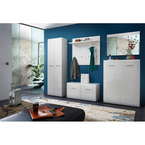 Бял гардероб 59x197 cm Adana - Germania-image-1