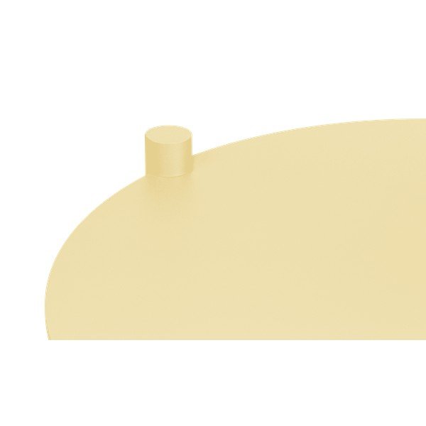 Стоманена кръгла странична масичка 41x40 cm Ande – noo.ma-image-4