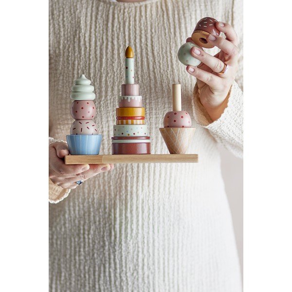 Кула за изграждане от масивно дърво Celebrate – Bloomingville Mini-image-2