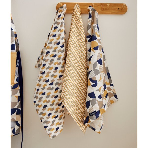 Памучни кърпи в комплект от 3 броя 45x65 cm Bauhaus - Cooksmart ®-image-3