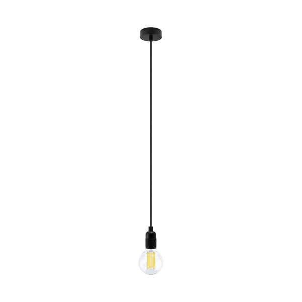 Черна висяща лампа с крушка Uno Basic Globe - Bulb Attack